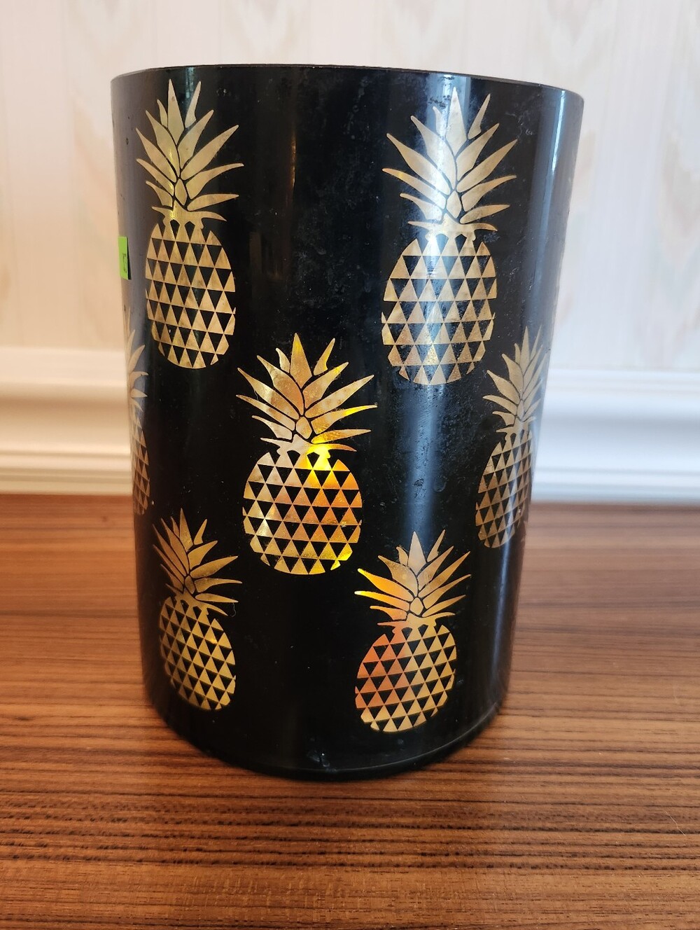 Yankee Candle Black Pineapple Votive Holder